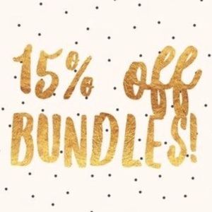 15% off bundles!